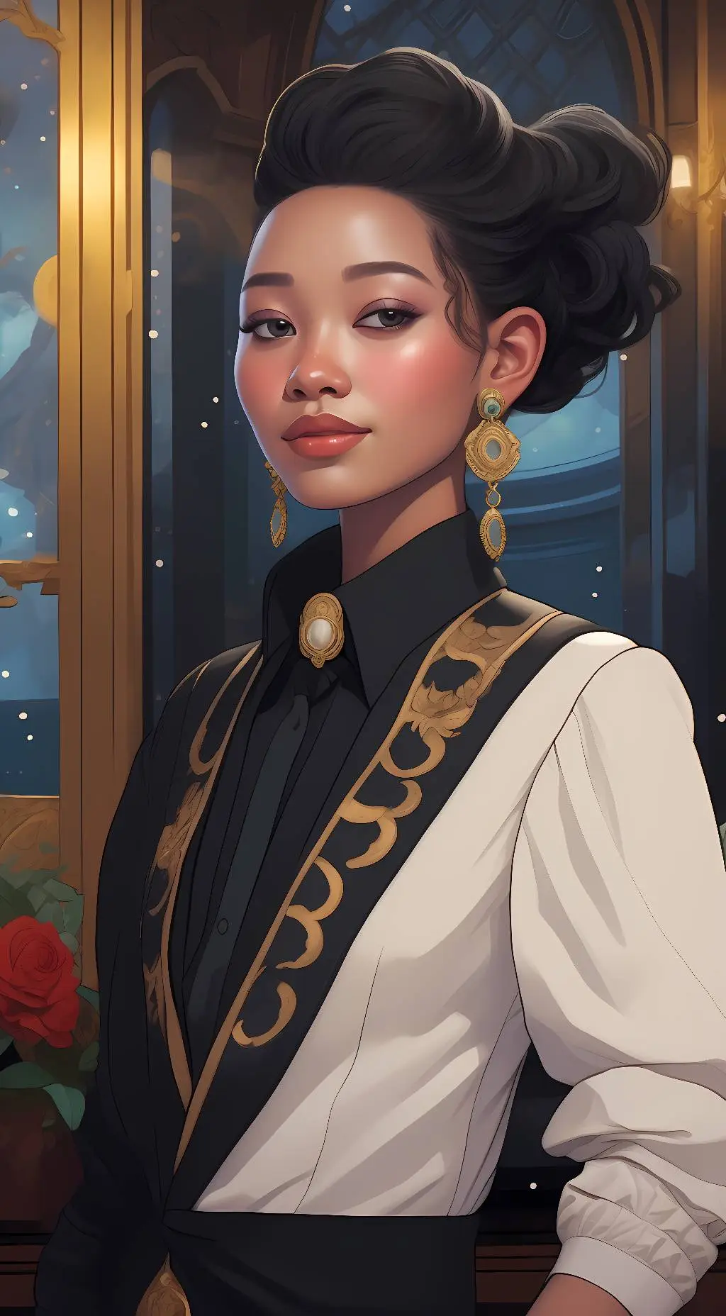 ai character: Mel background