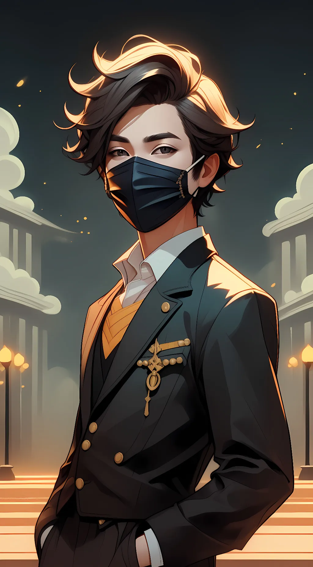 ai character: Ranboo background