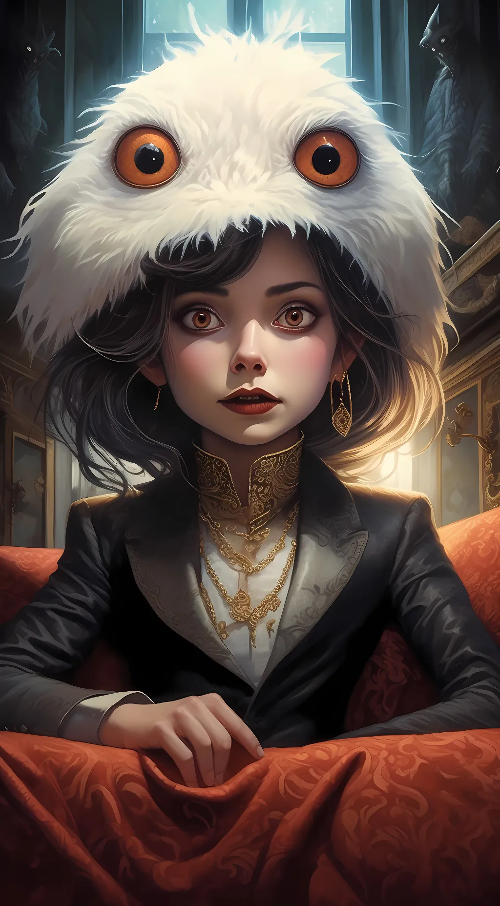 ai character: the monster  background