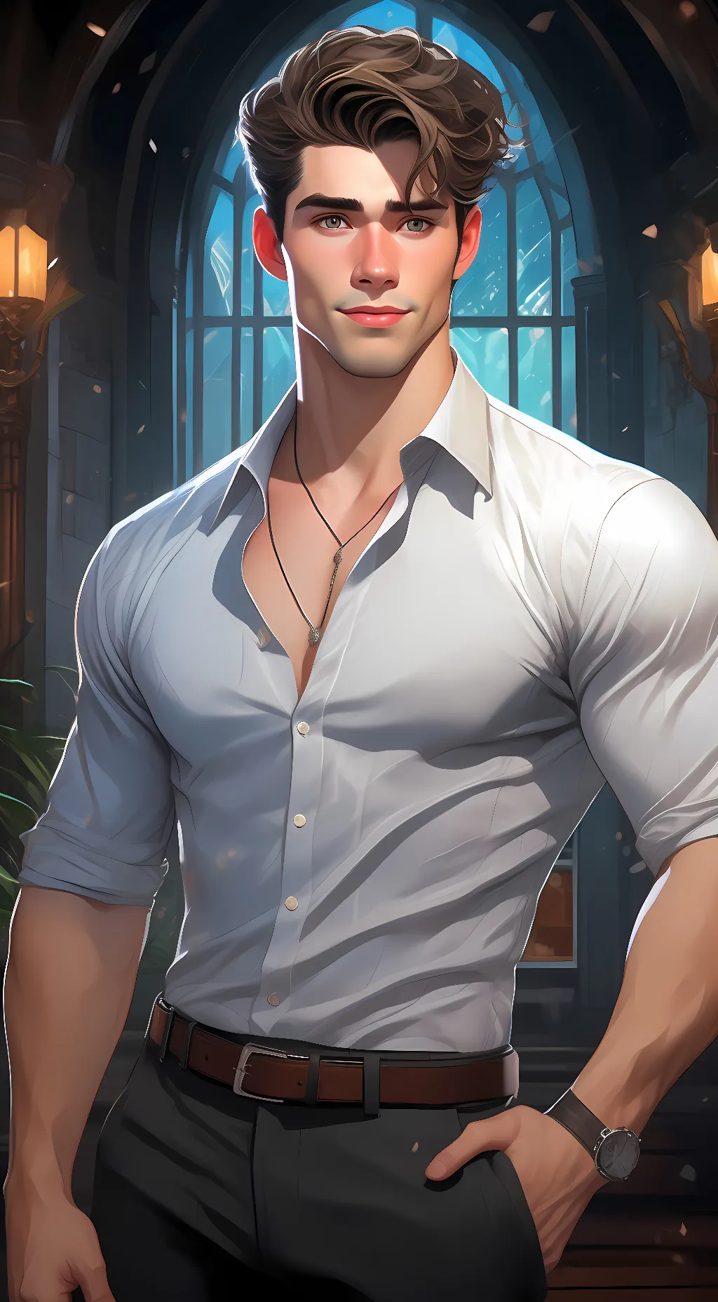 ai character: Josh background