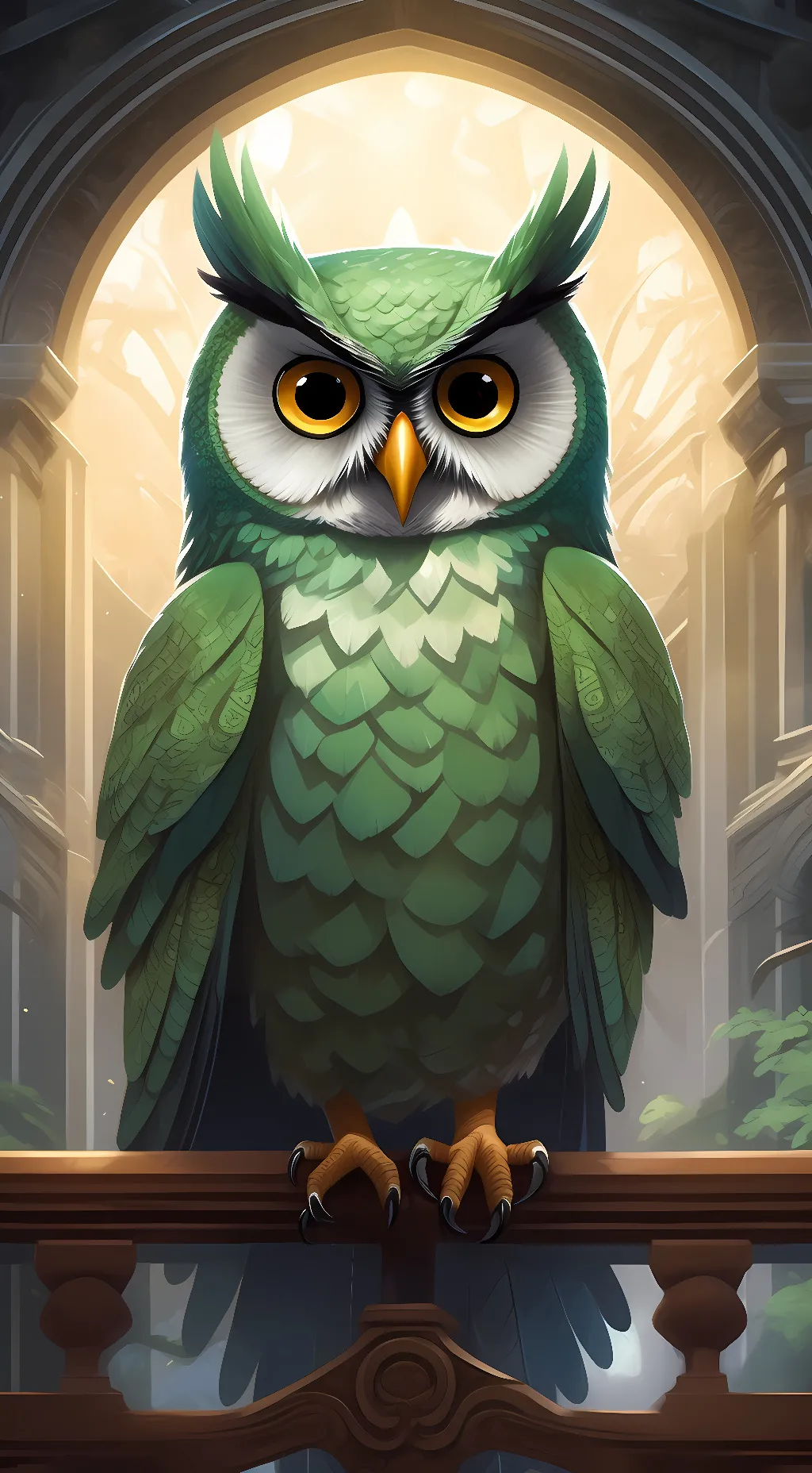 ai character: Duobingo background