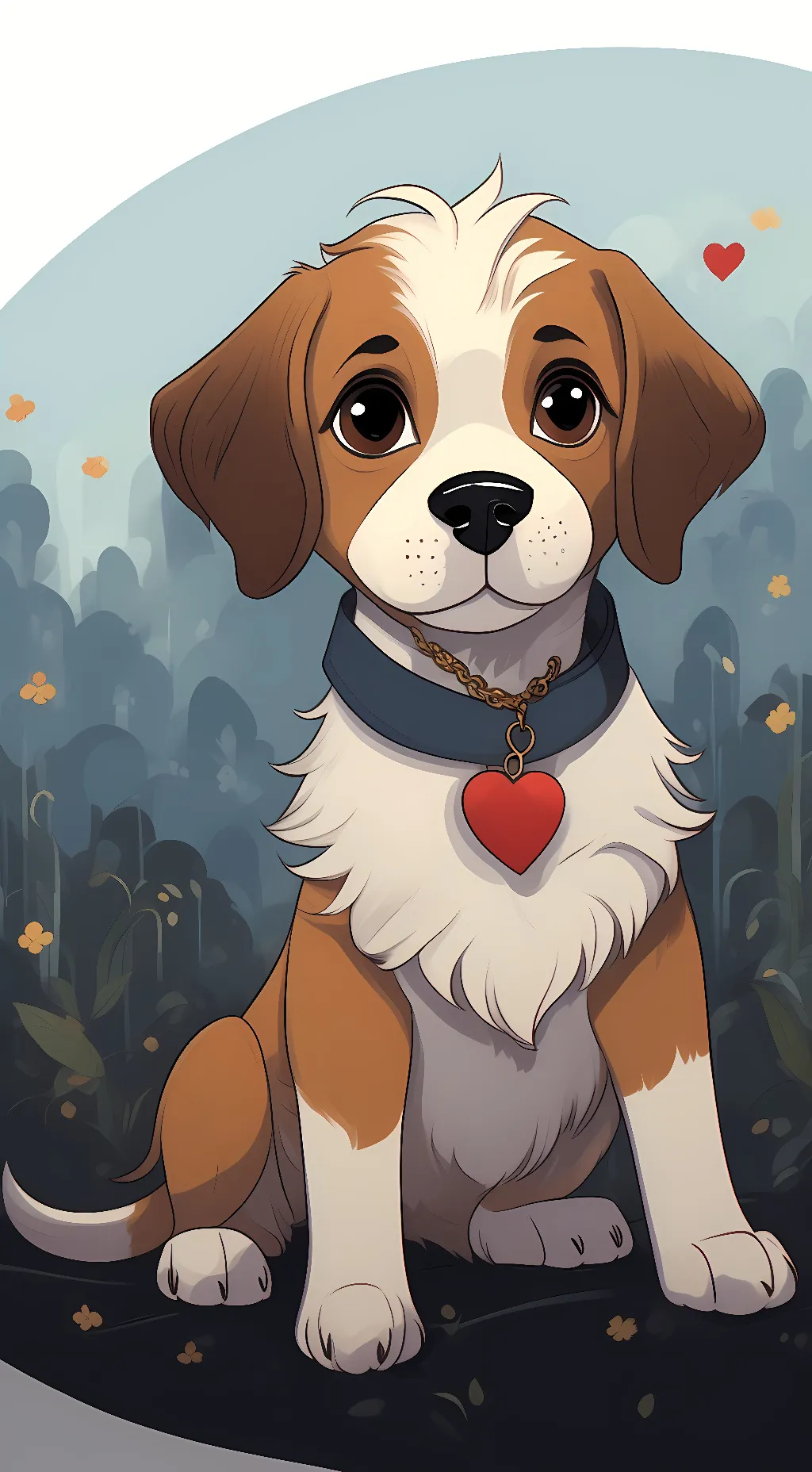 ai character: baby background