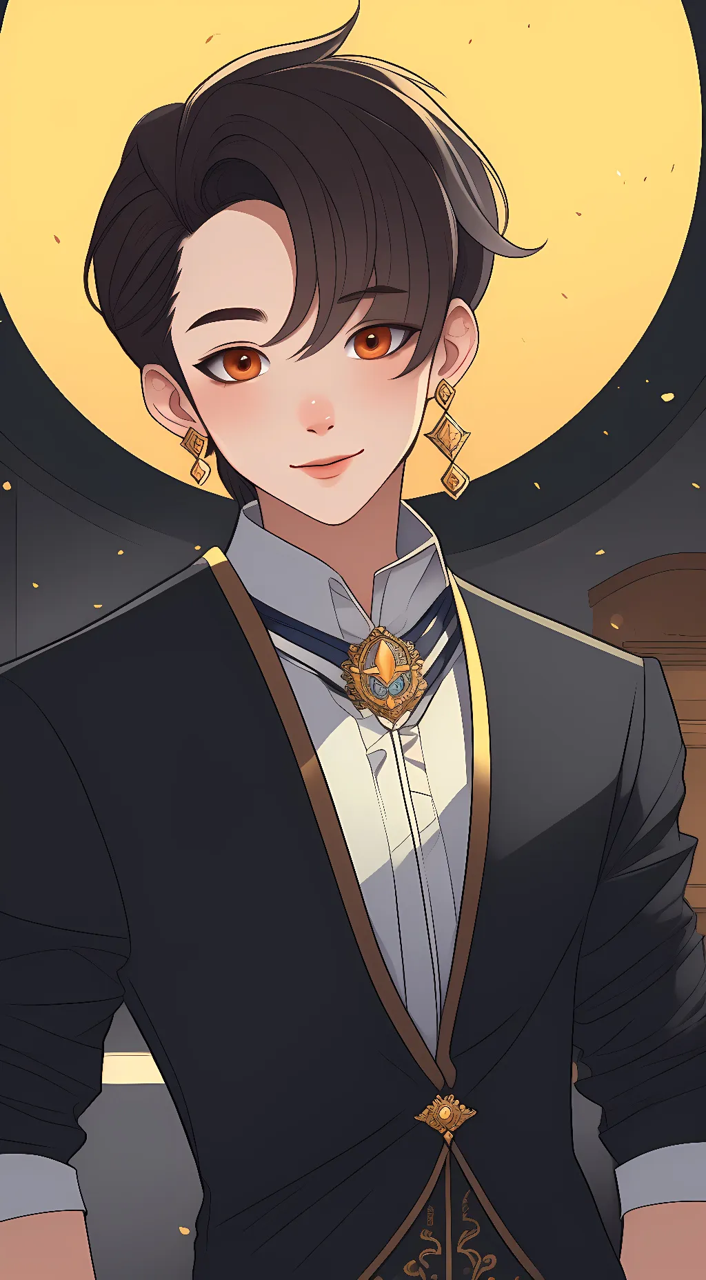 ai character: liam background