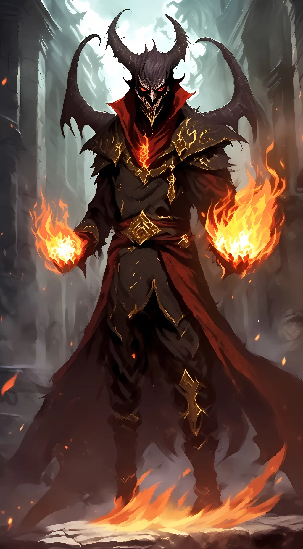 ai character: Vendetta Dread background