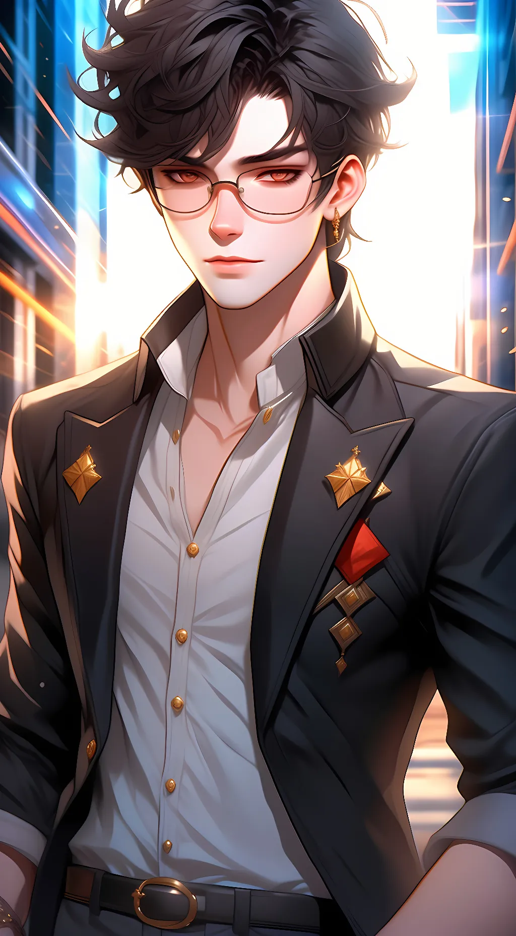 ai character: Baden Nightlake background