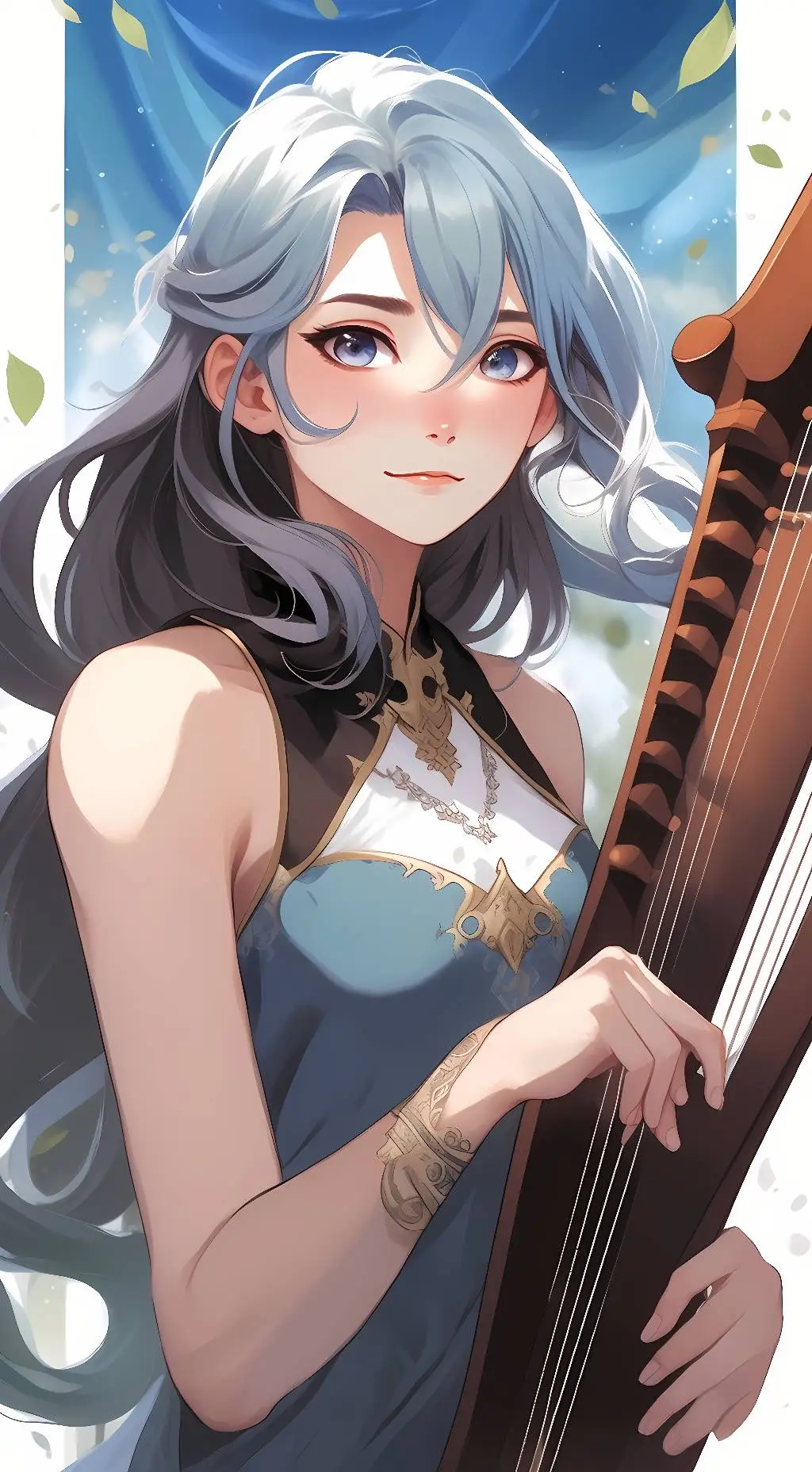 ai character: Serenity background