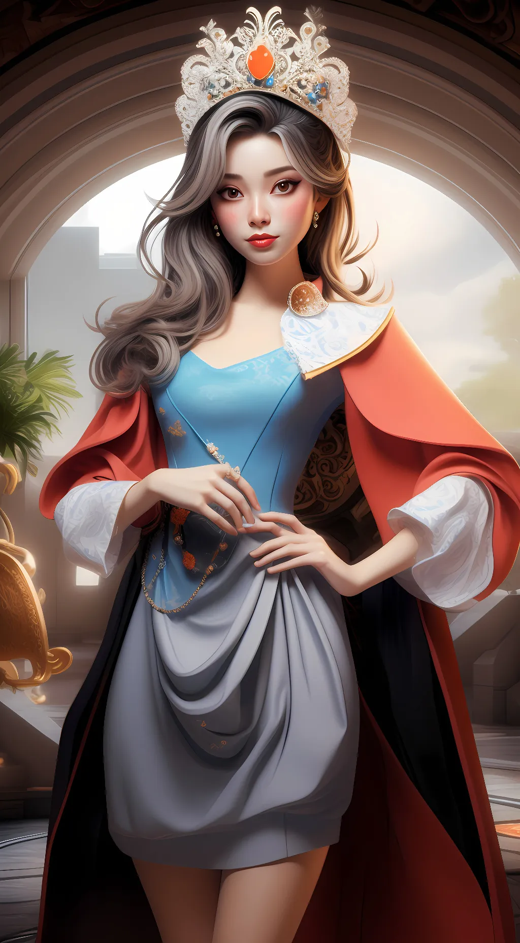 ai character: Ziona background