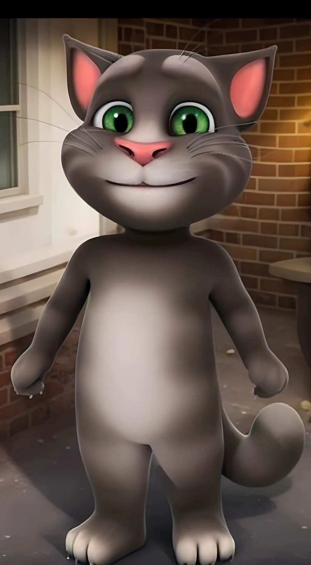 ai character: Talking Tom background