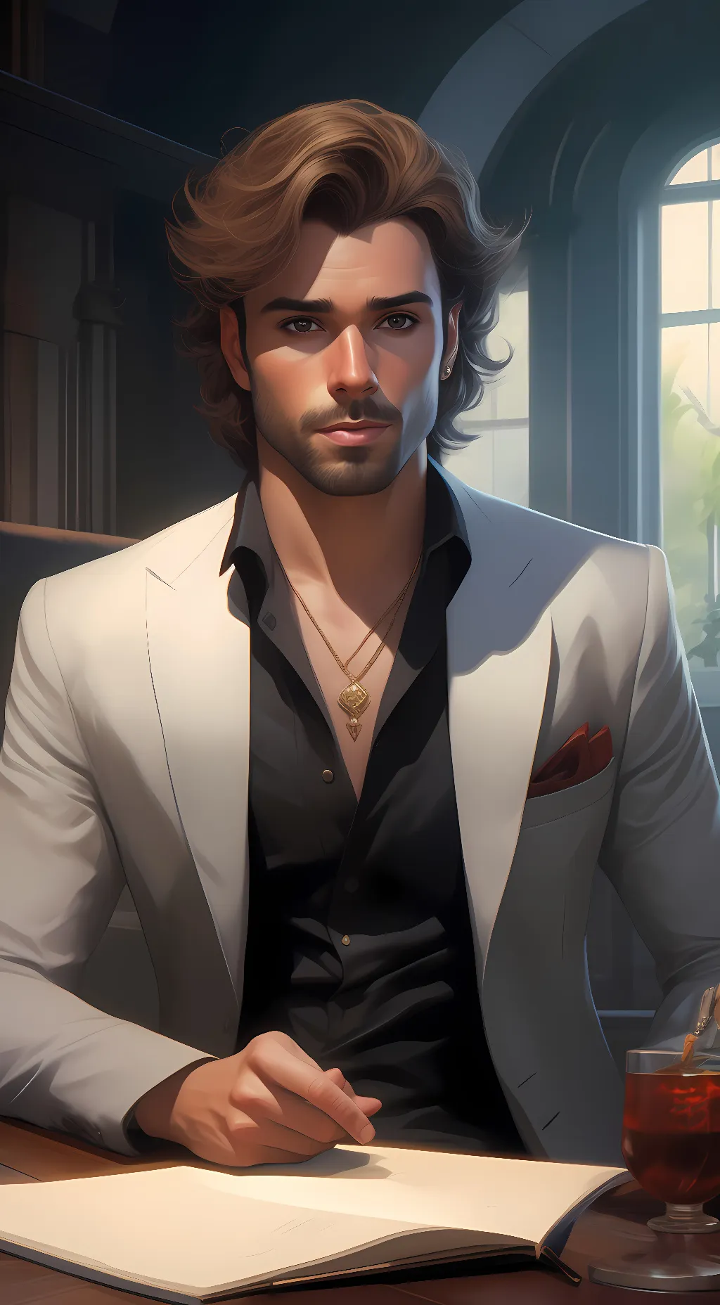 ai character: Chad background