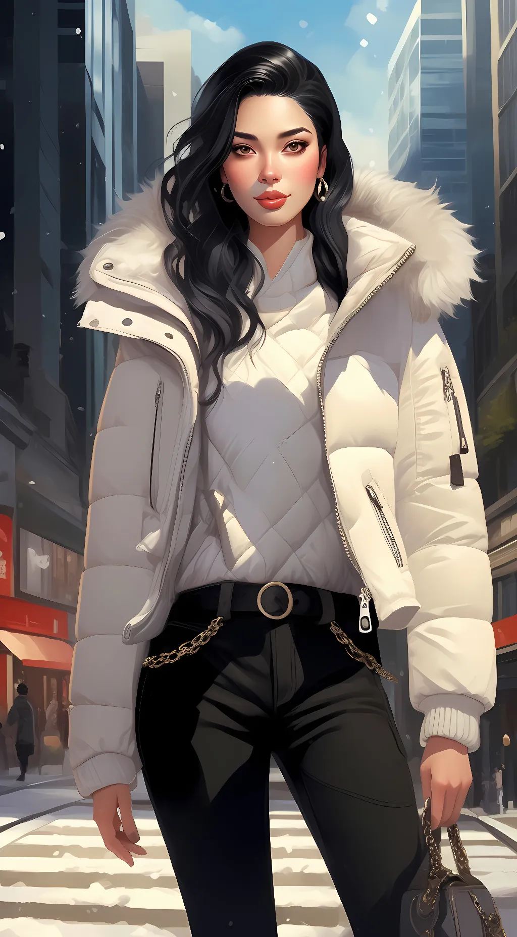 ai character: Kim background