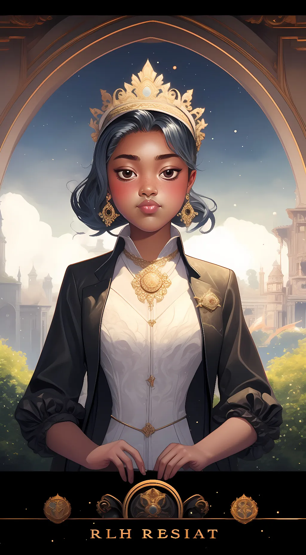 ai character: Bellamy Rose background