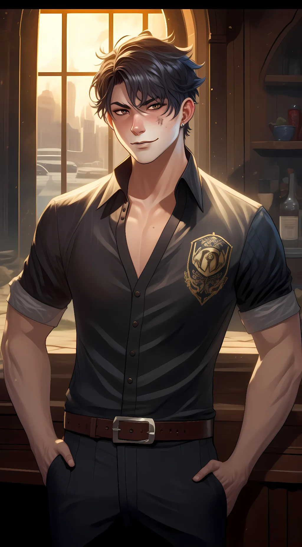 ai character: Henry background