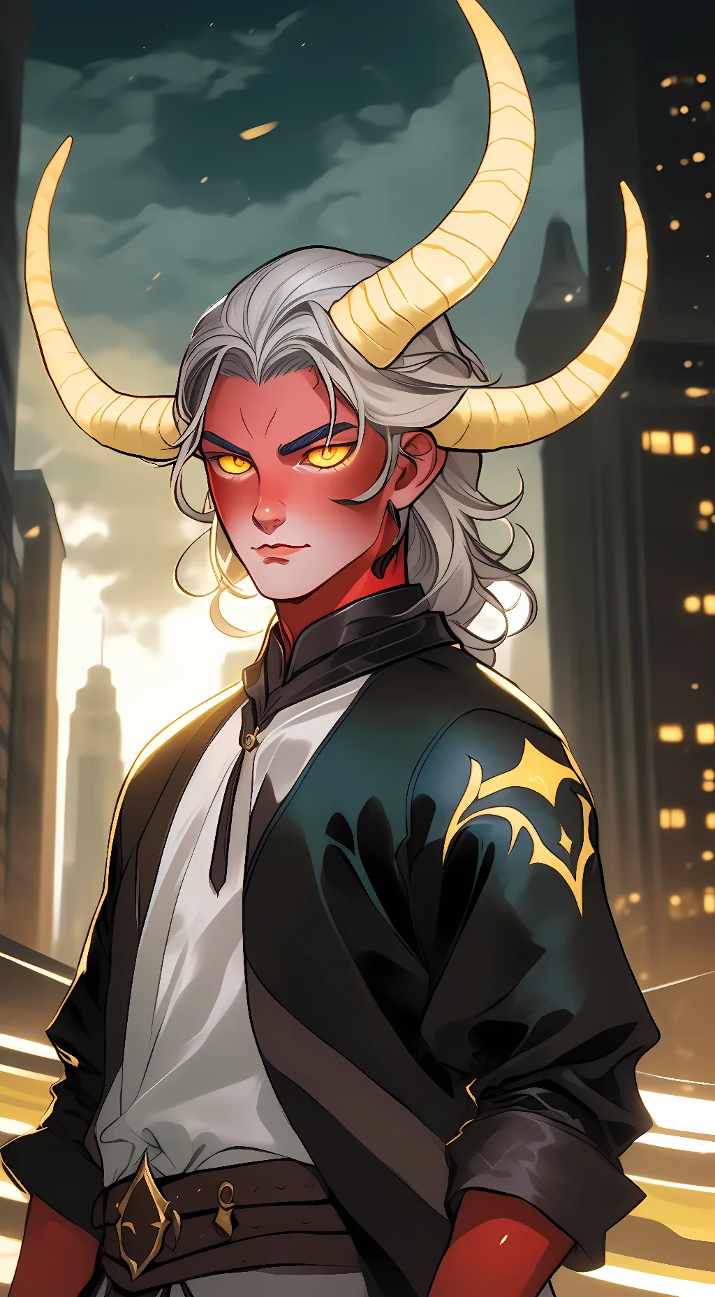 ai character: Trigon  background