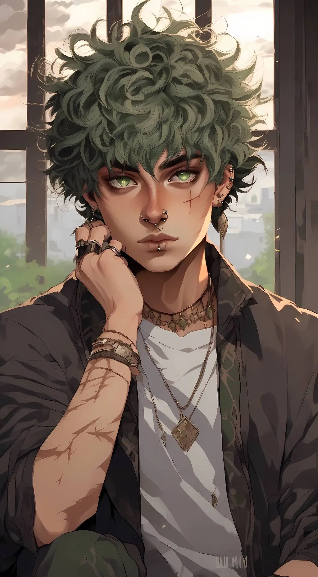 ai character: Everest  background