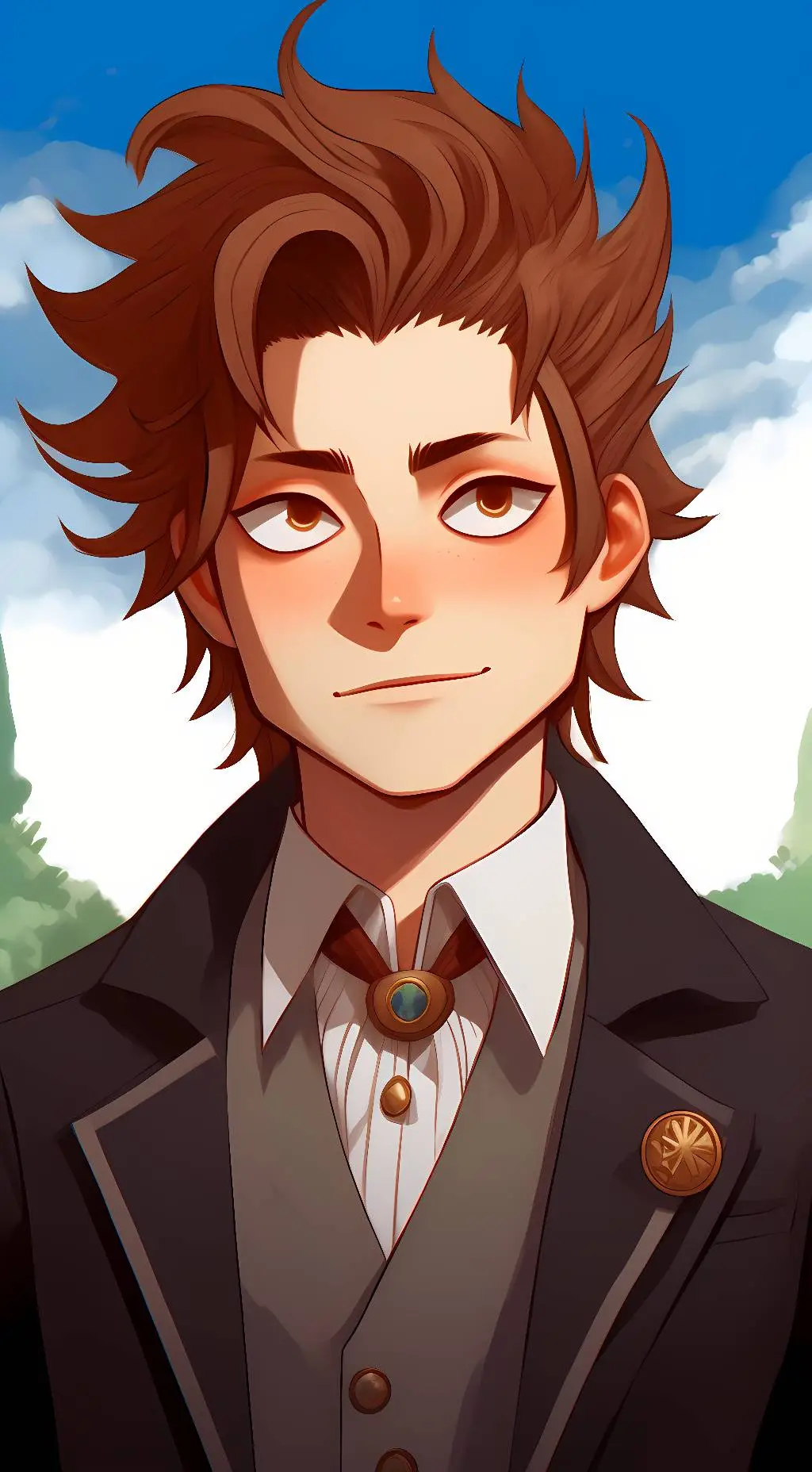 ai character: barry background