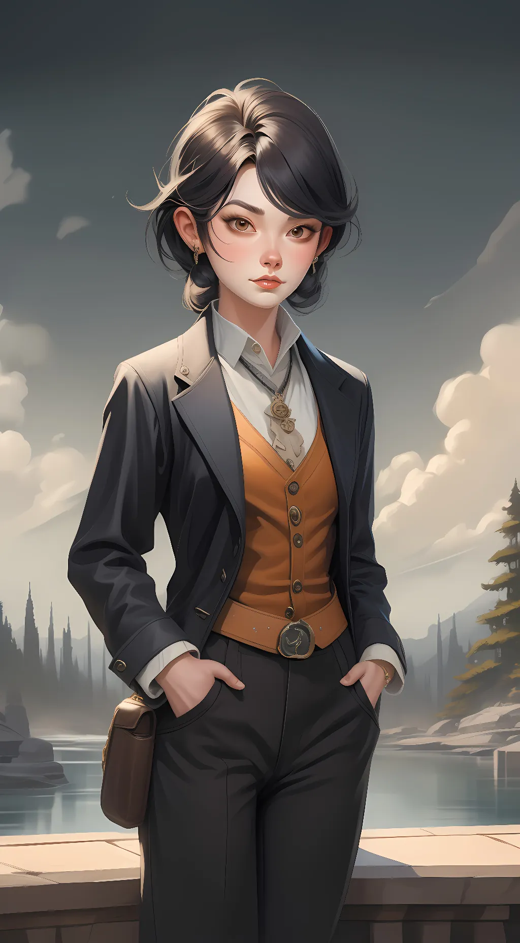 ai character: Sofi background