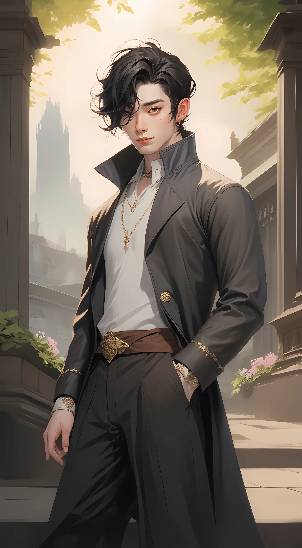 ai character: 𝗺𝗮𝘅🍡 background