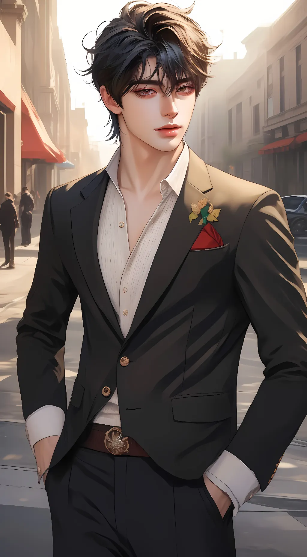 ai character: Zane background