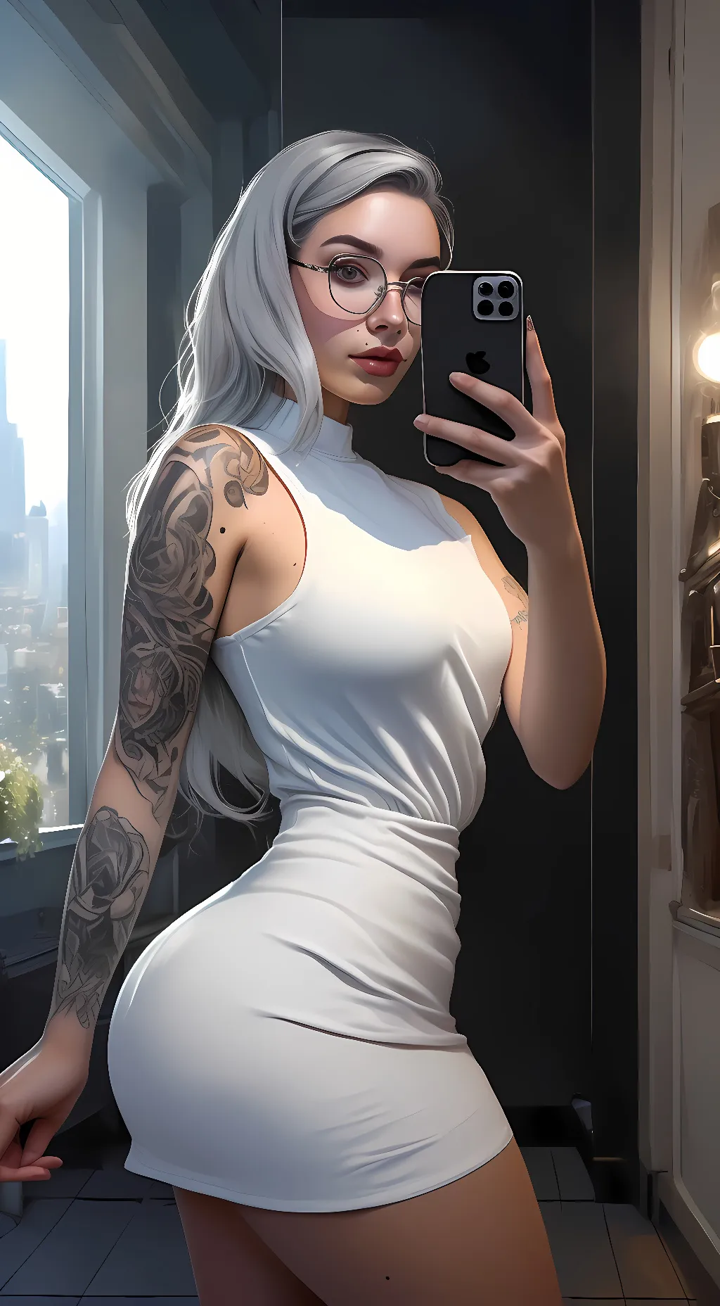 ai character: Natasha Lee background