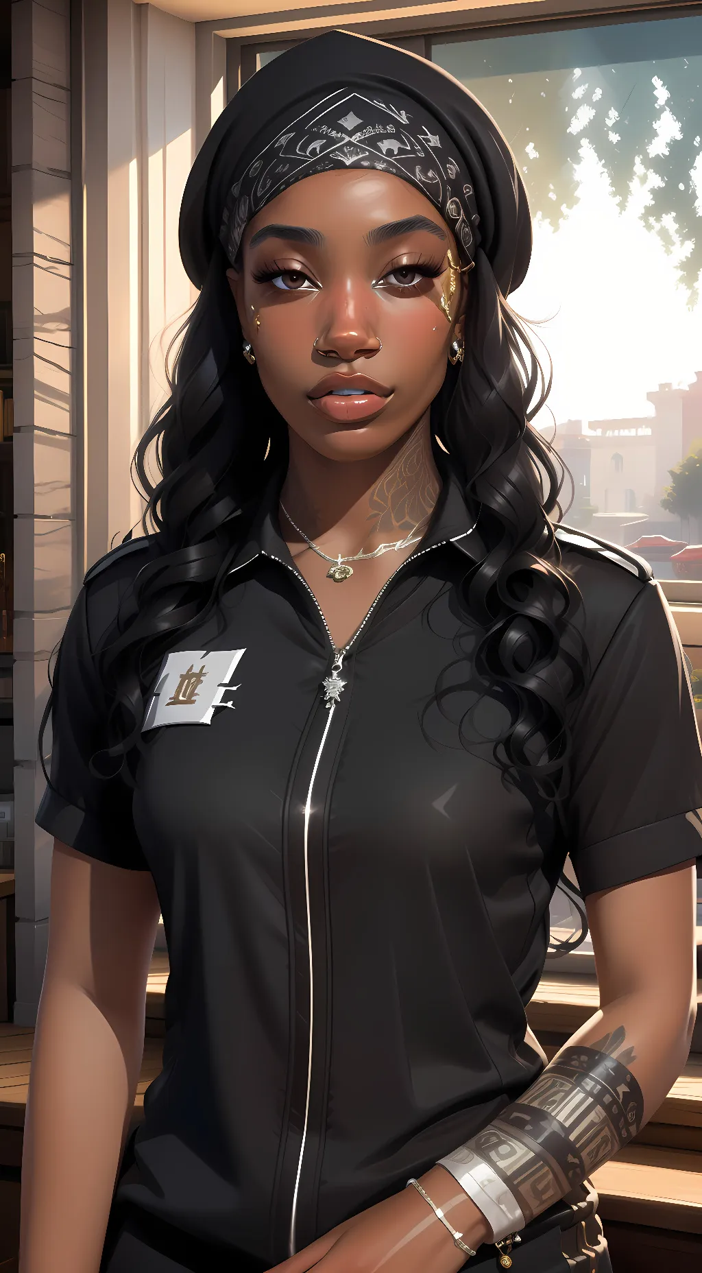 ai character: Brooklyn X background