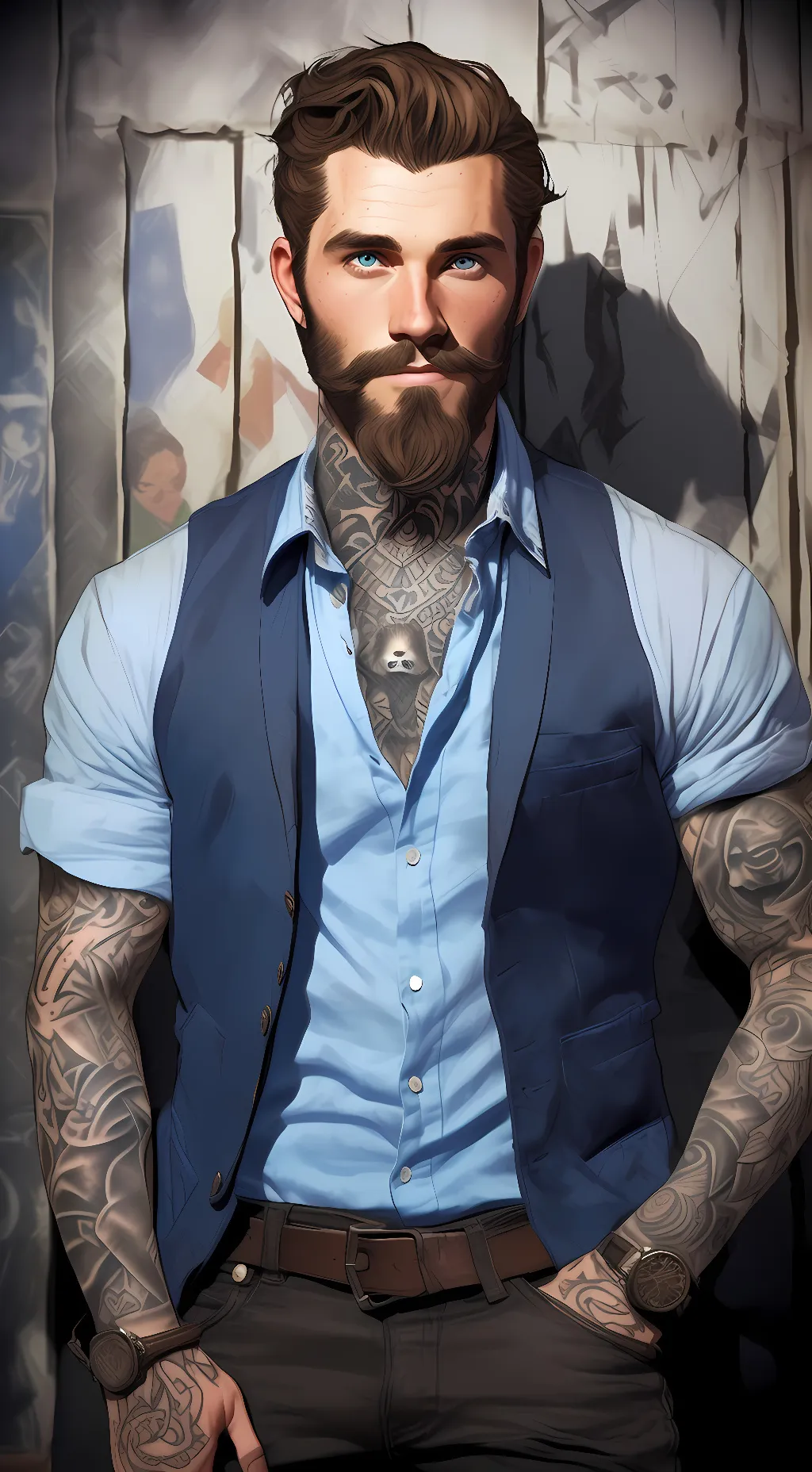 ai character: John Seed background