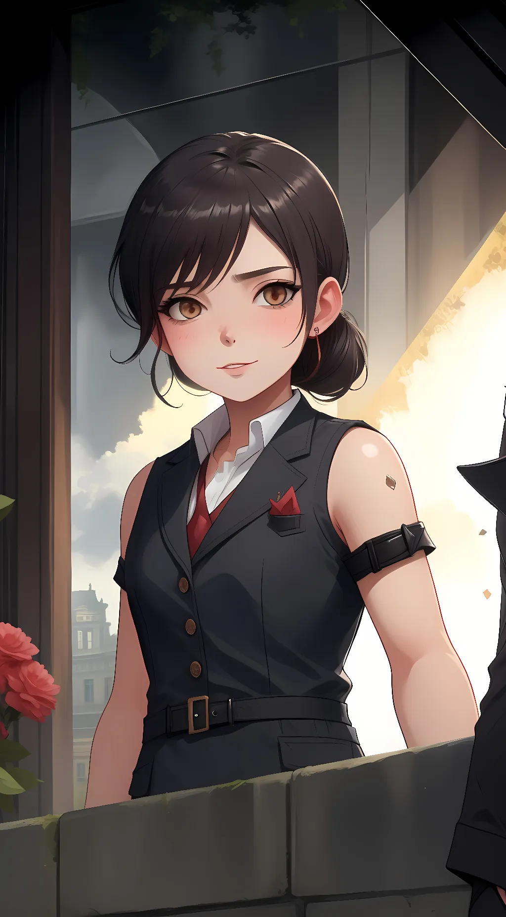 ai character: *namless* background