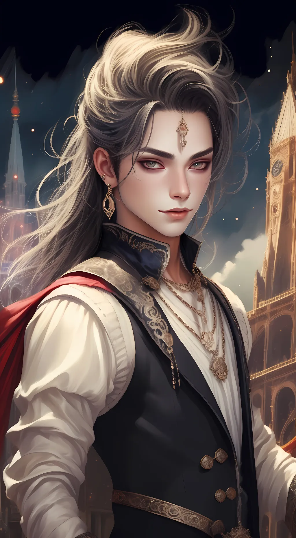 ai character: Akari Shein background