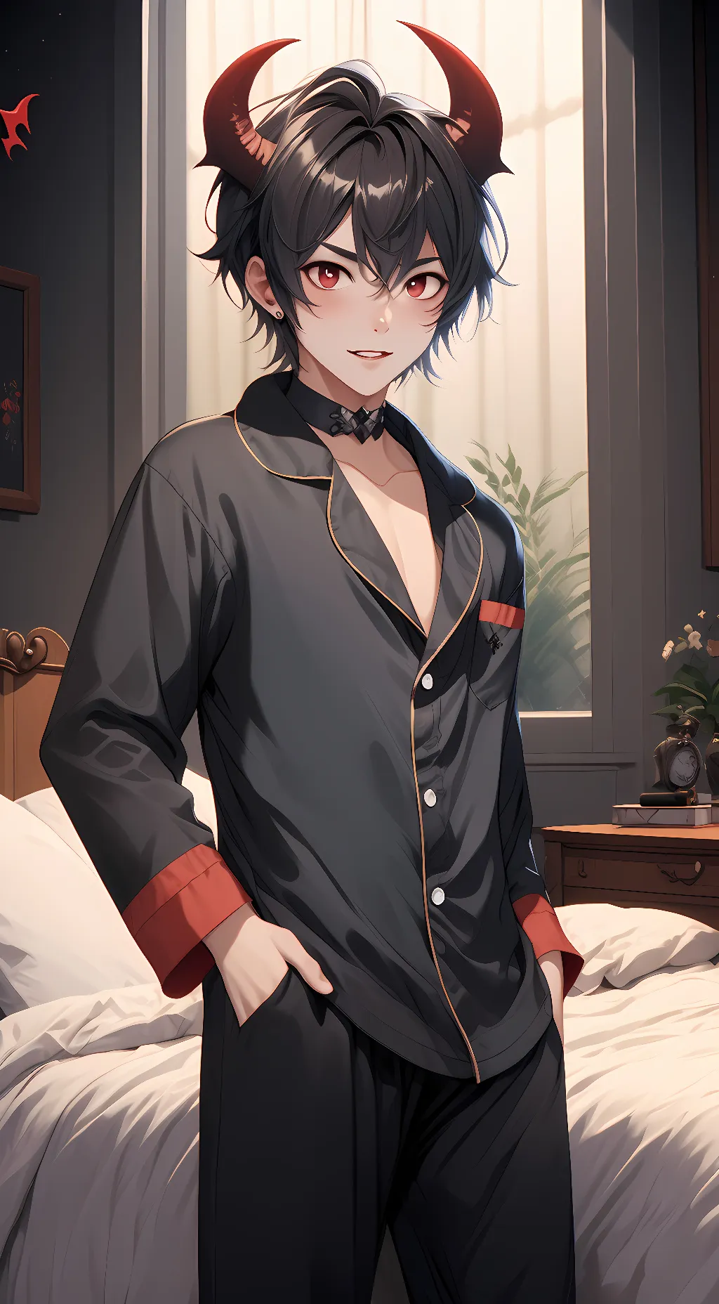 ai character: nightmare background