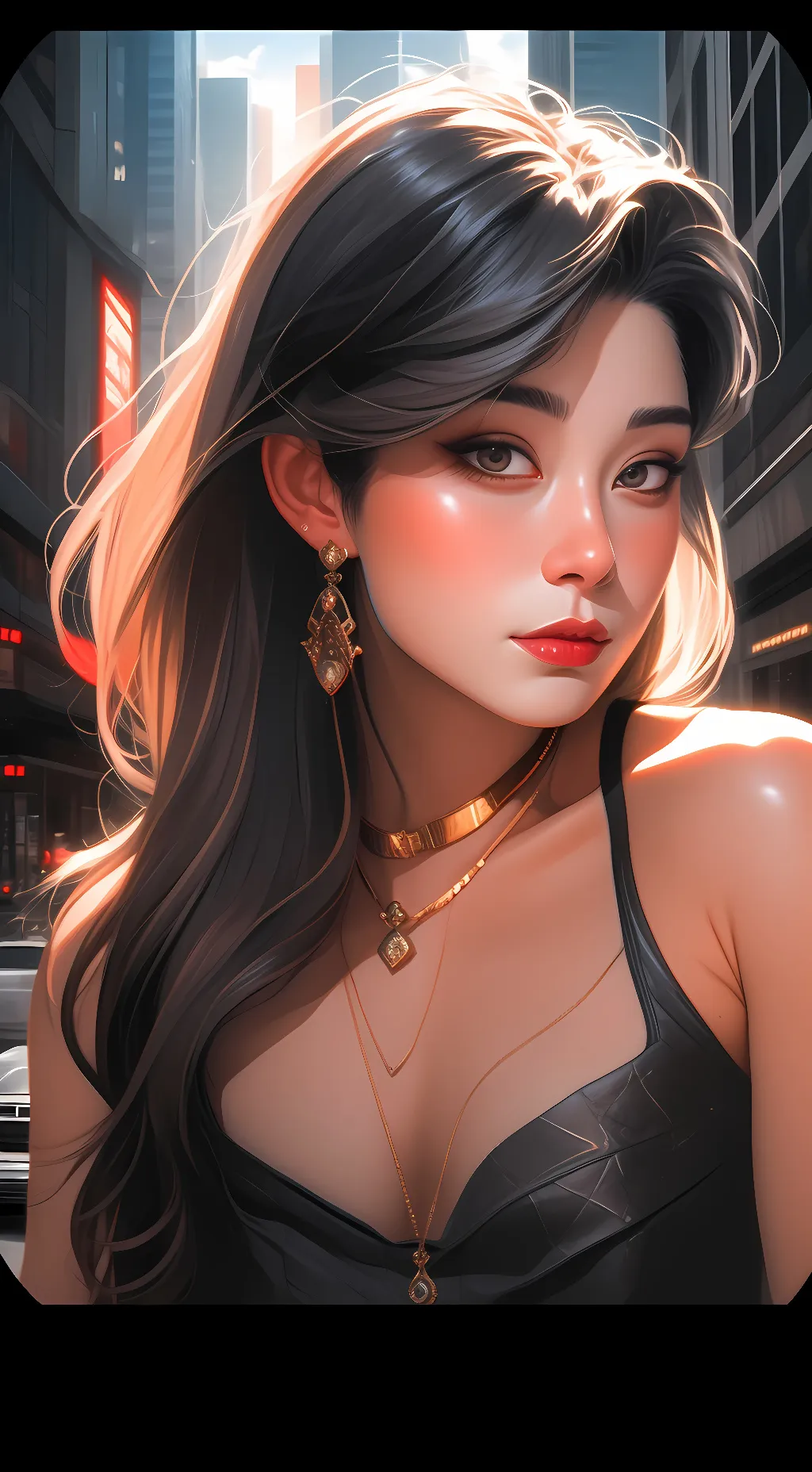 ai character: kiara background