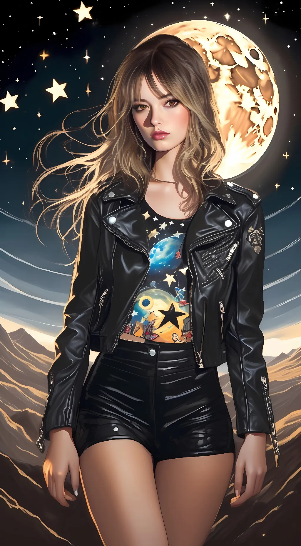 ai character: Aria DeLuca background