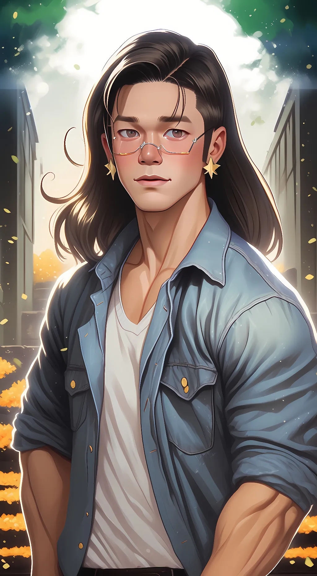 ai character: John Cena background