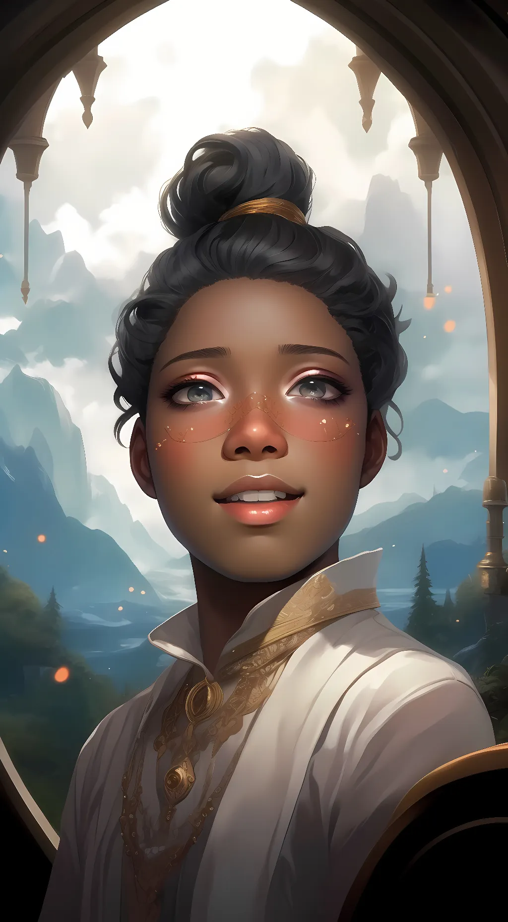 ai character: Olivia background