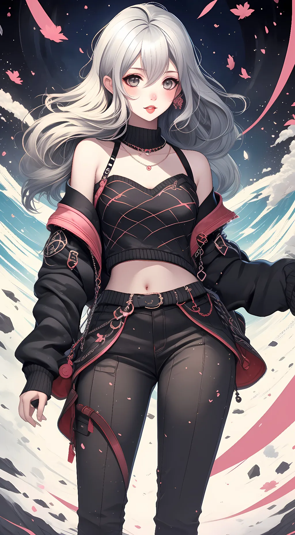 ai character: Nina Lutara background