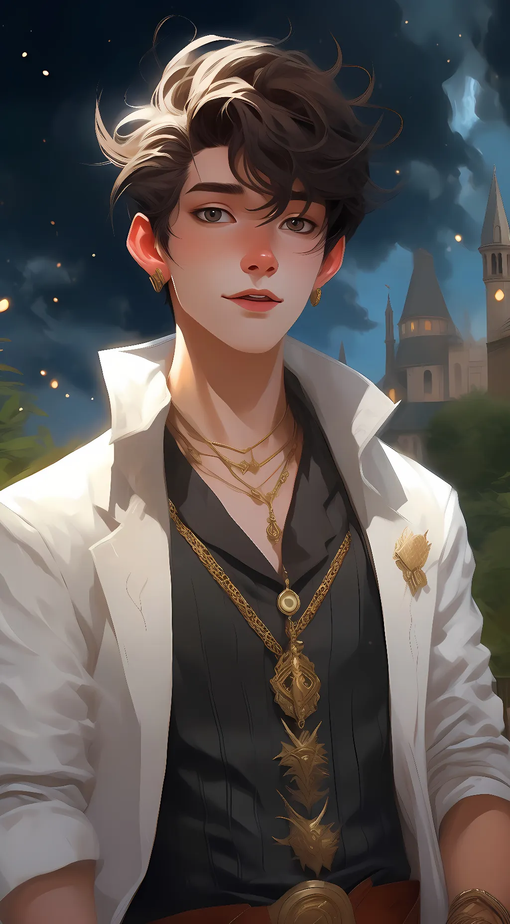 ai character: Deku background