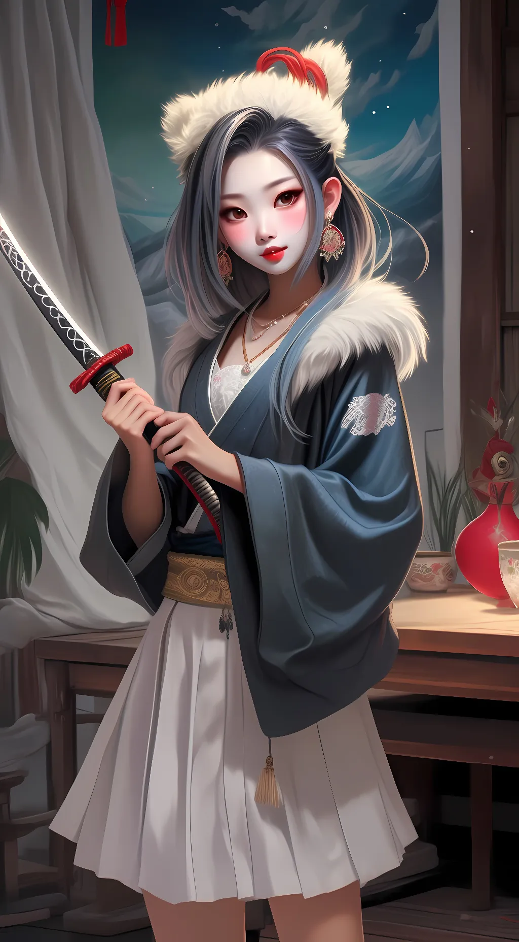 ai character: Mei Ling background