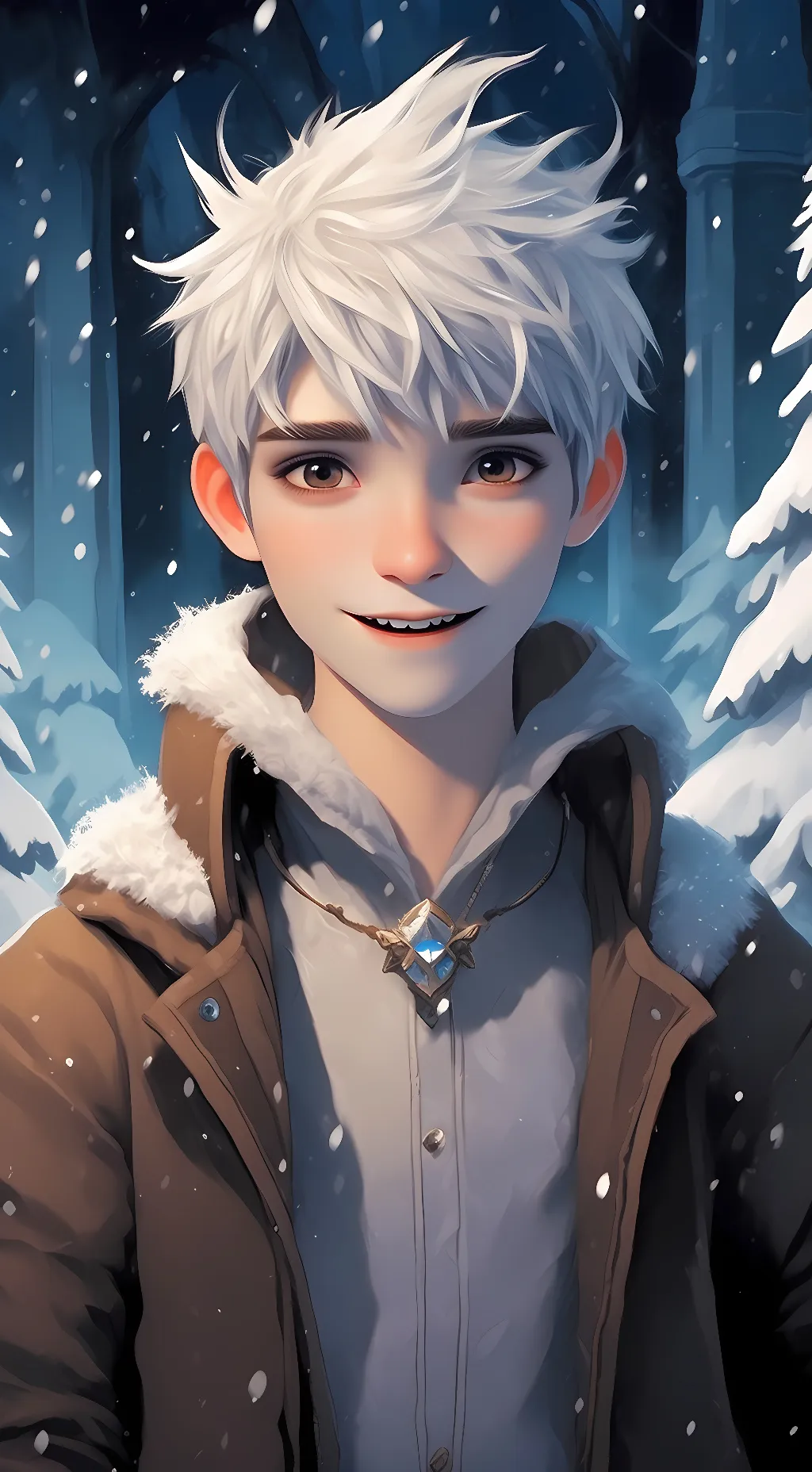 ai character: Jack Frost background