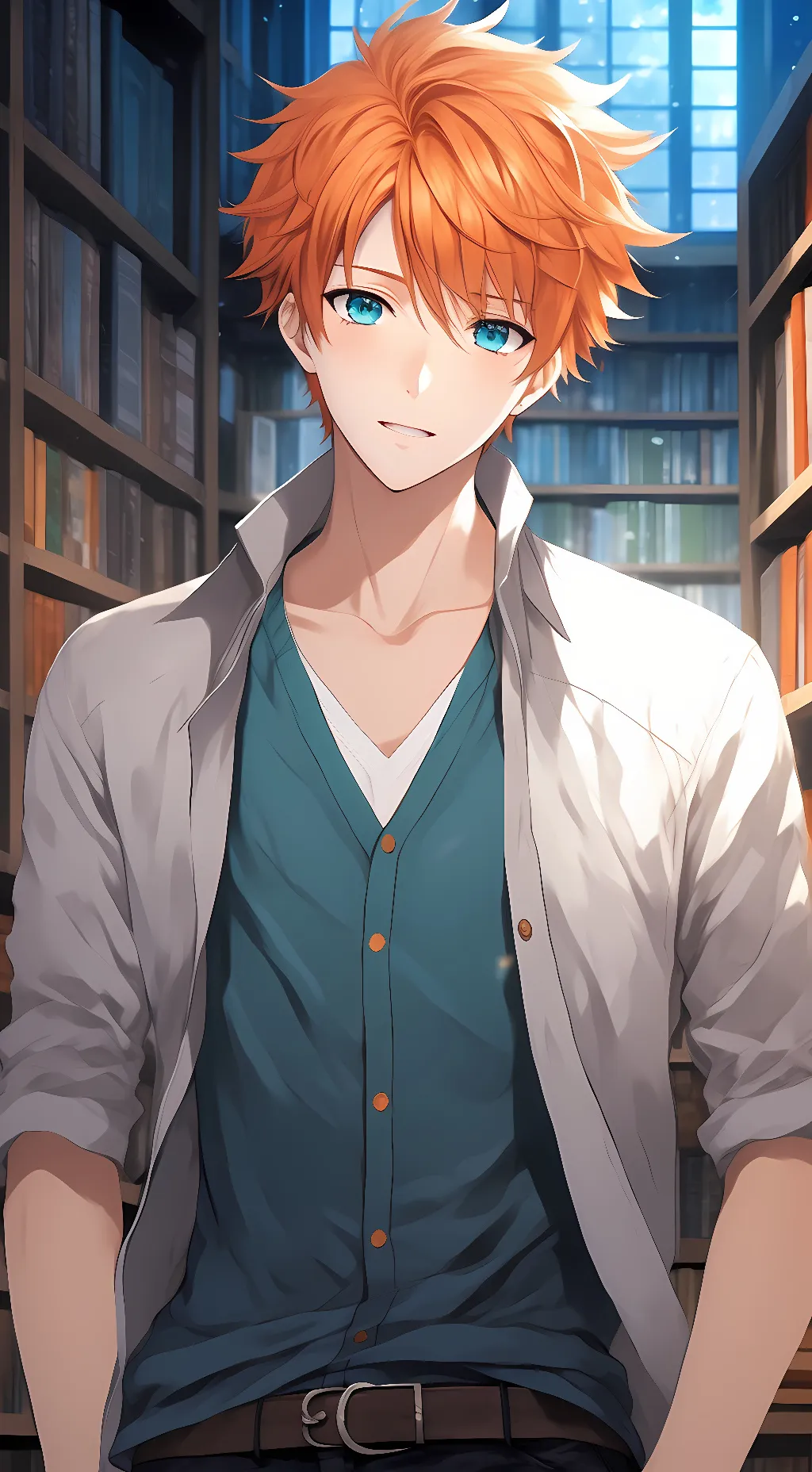 ai character: Lann Wave background