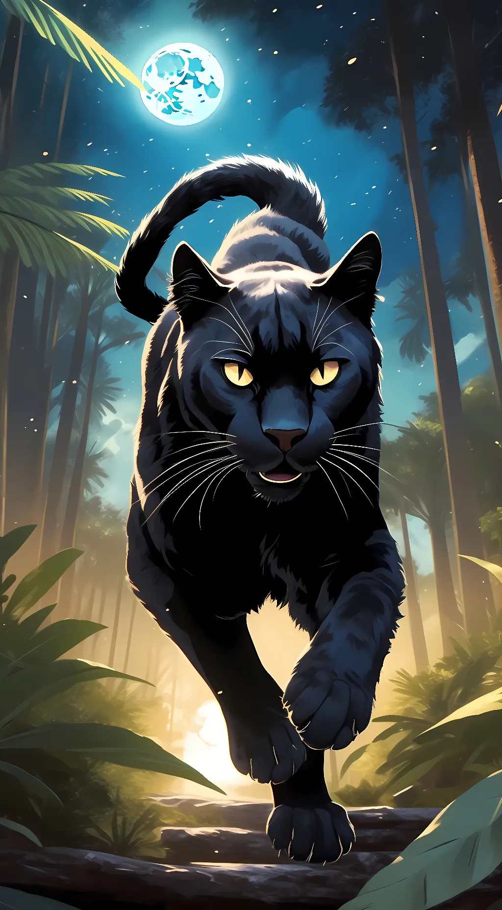 ai character: Panterita background