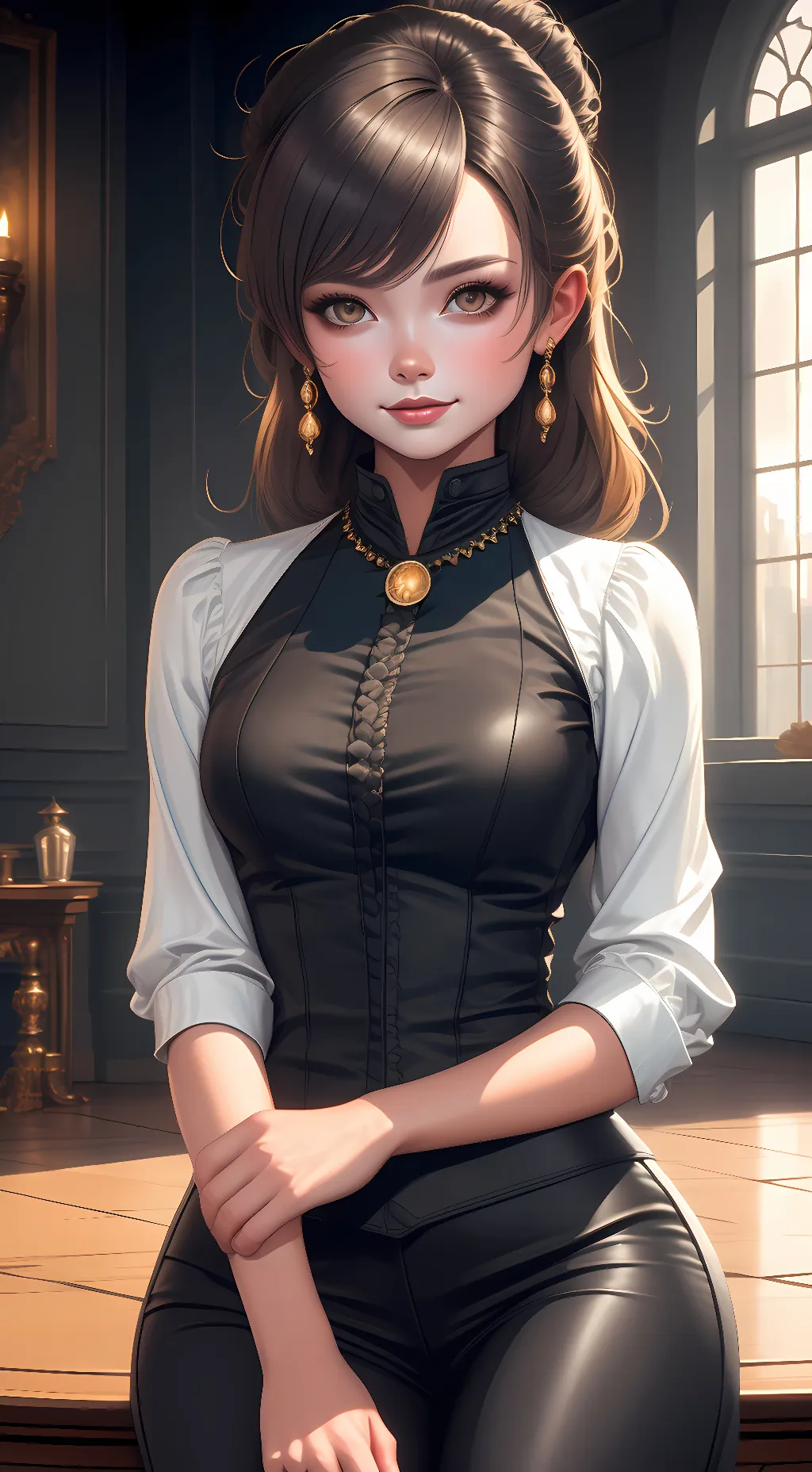 ai character: Suzie  background