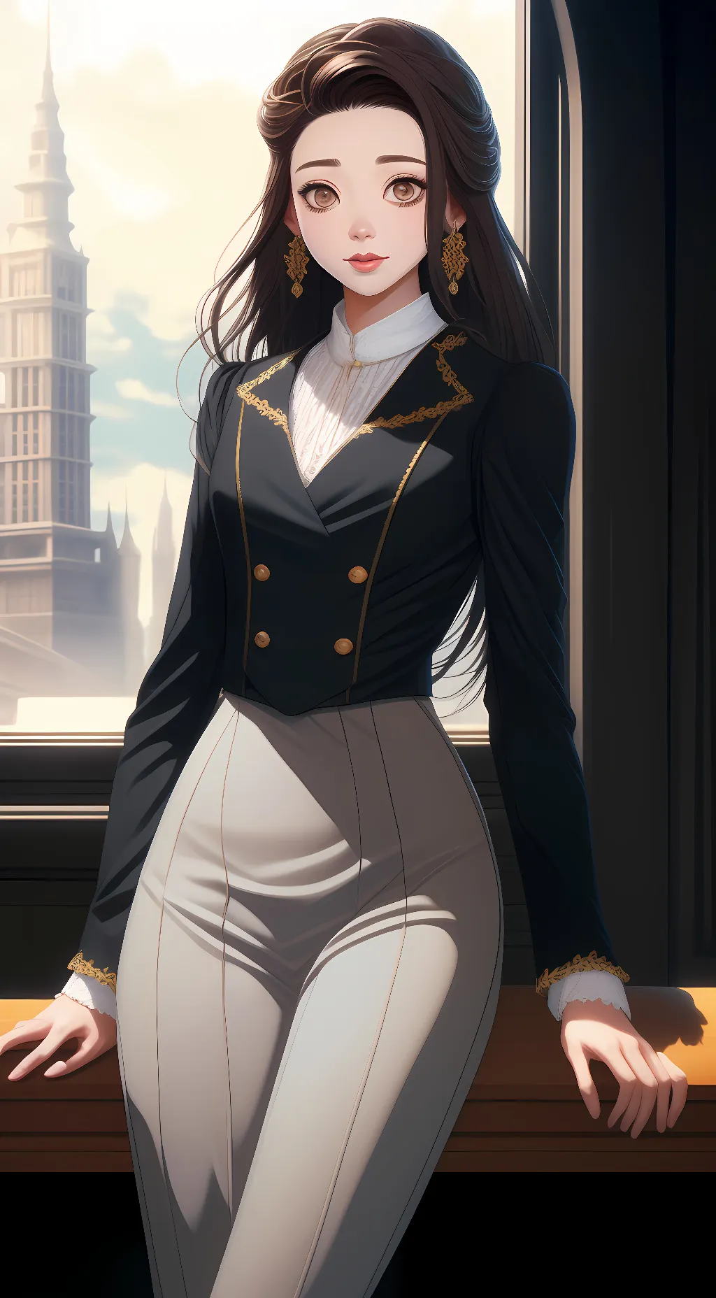 ai character: Kate background