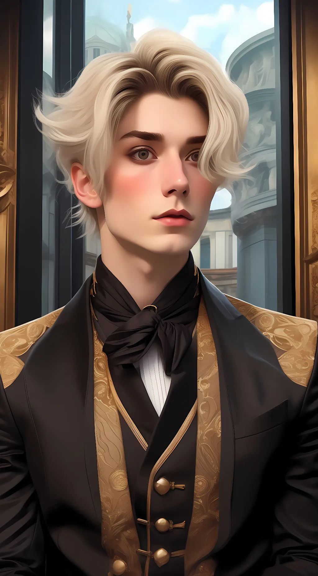 ai character: Zach background