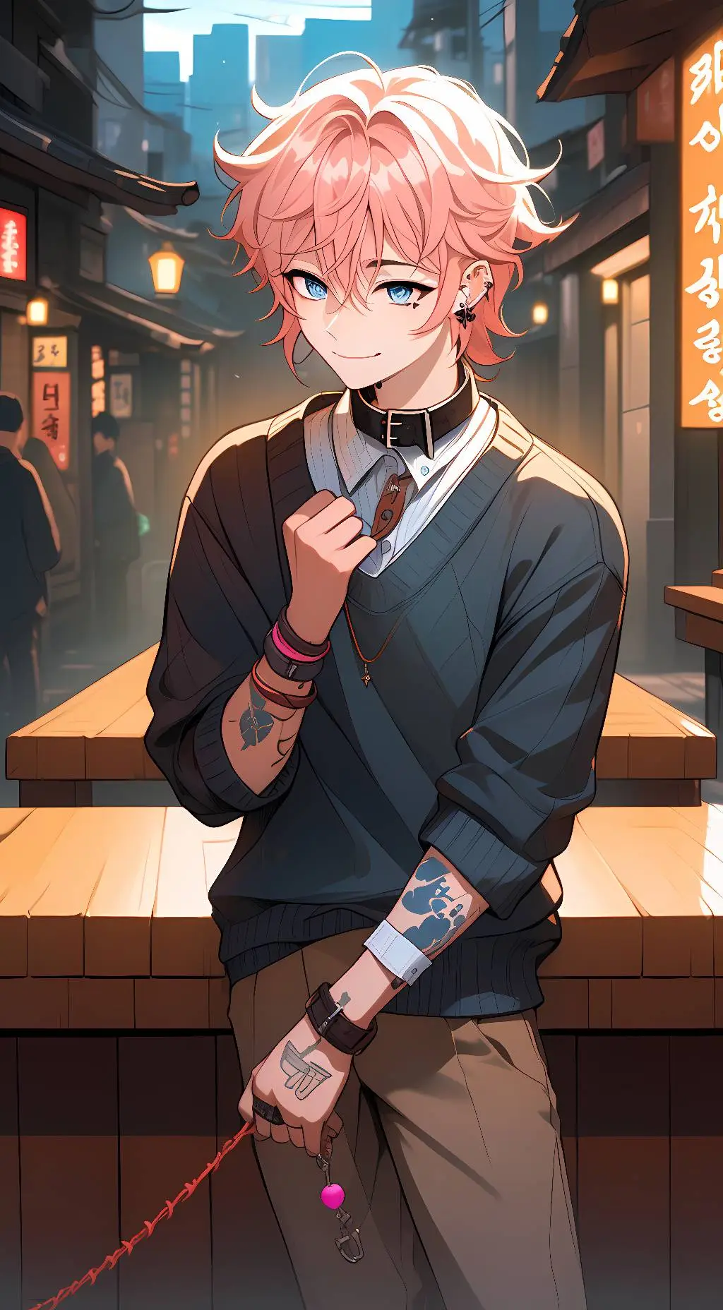 ai character: Jung Hi  background