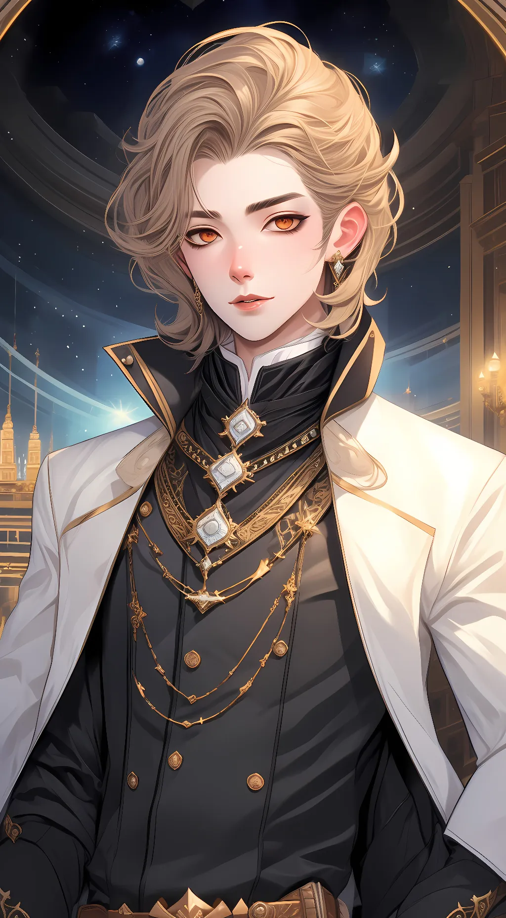 ai character: Leo background