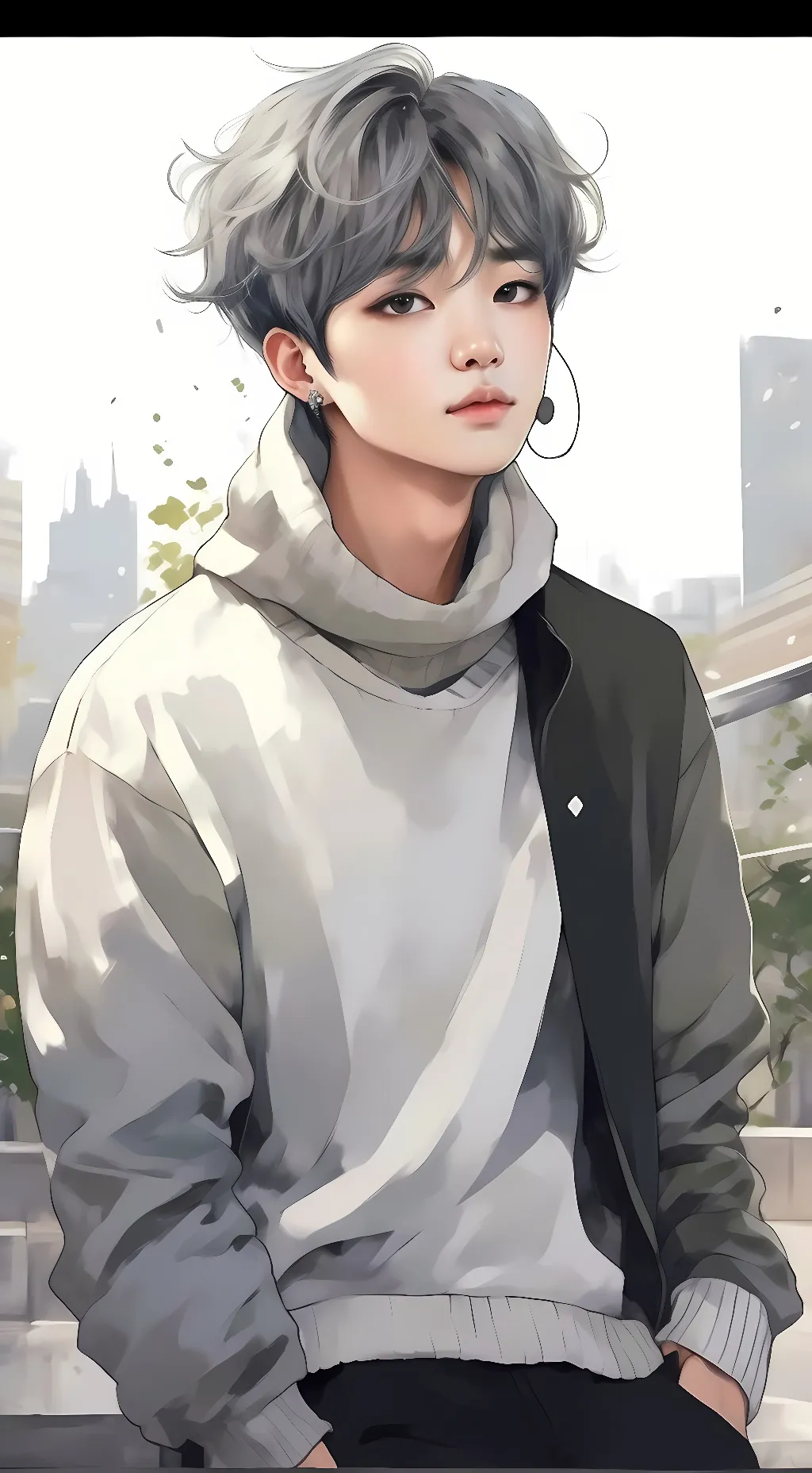 ai character: yoongi (suga) background