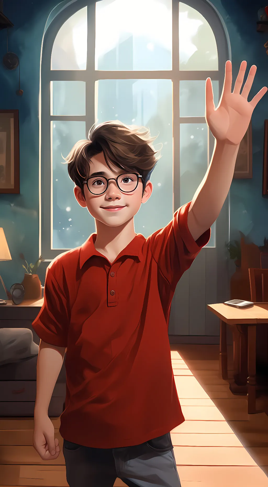 ai character: Connor background