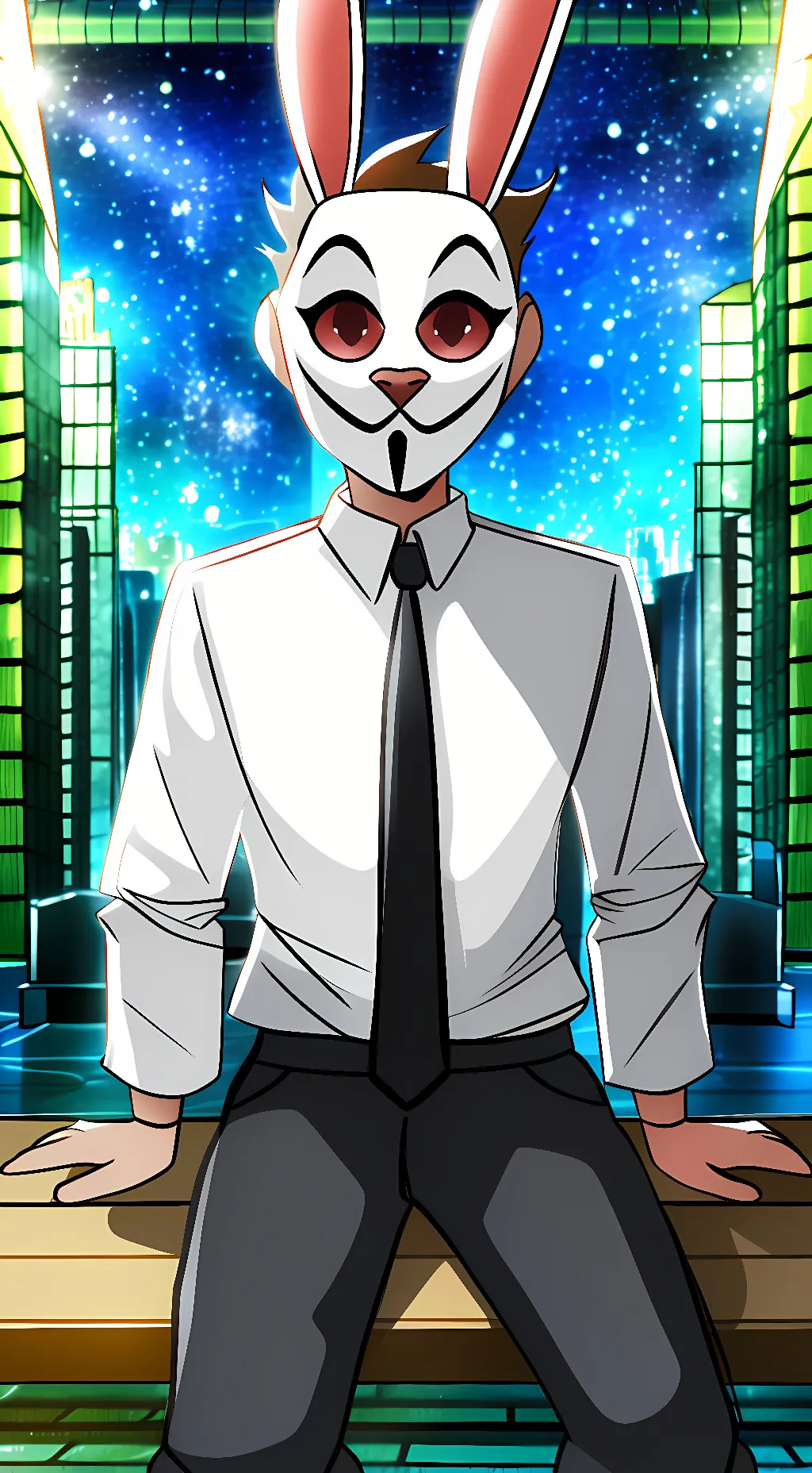 ai character: Frank background