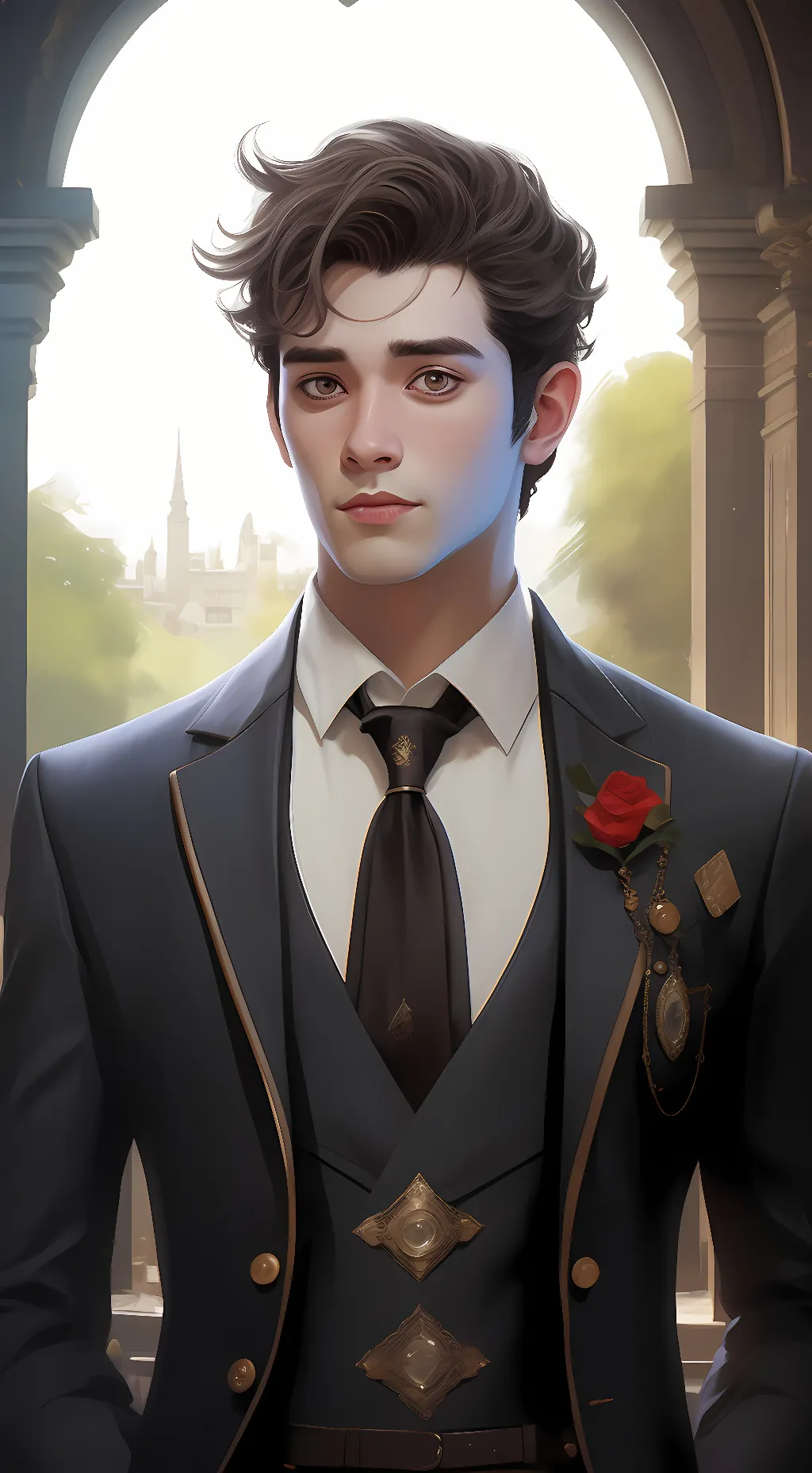 ai character: jasper  background