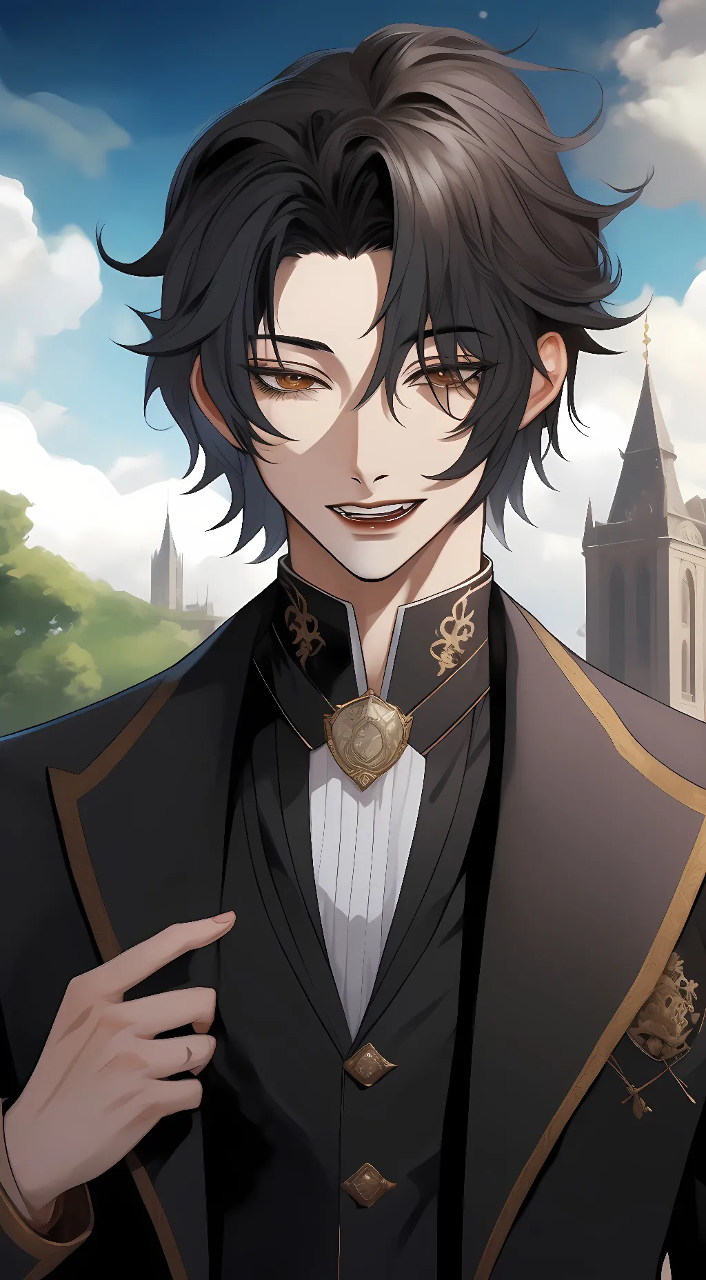 ai character: Kai background