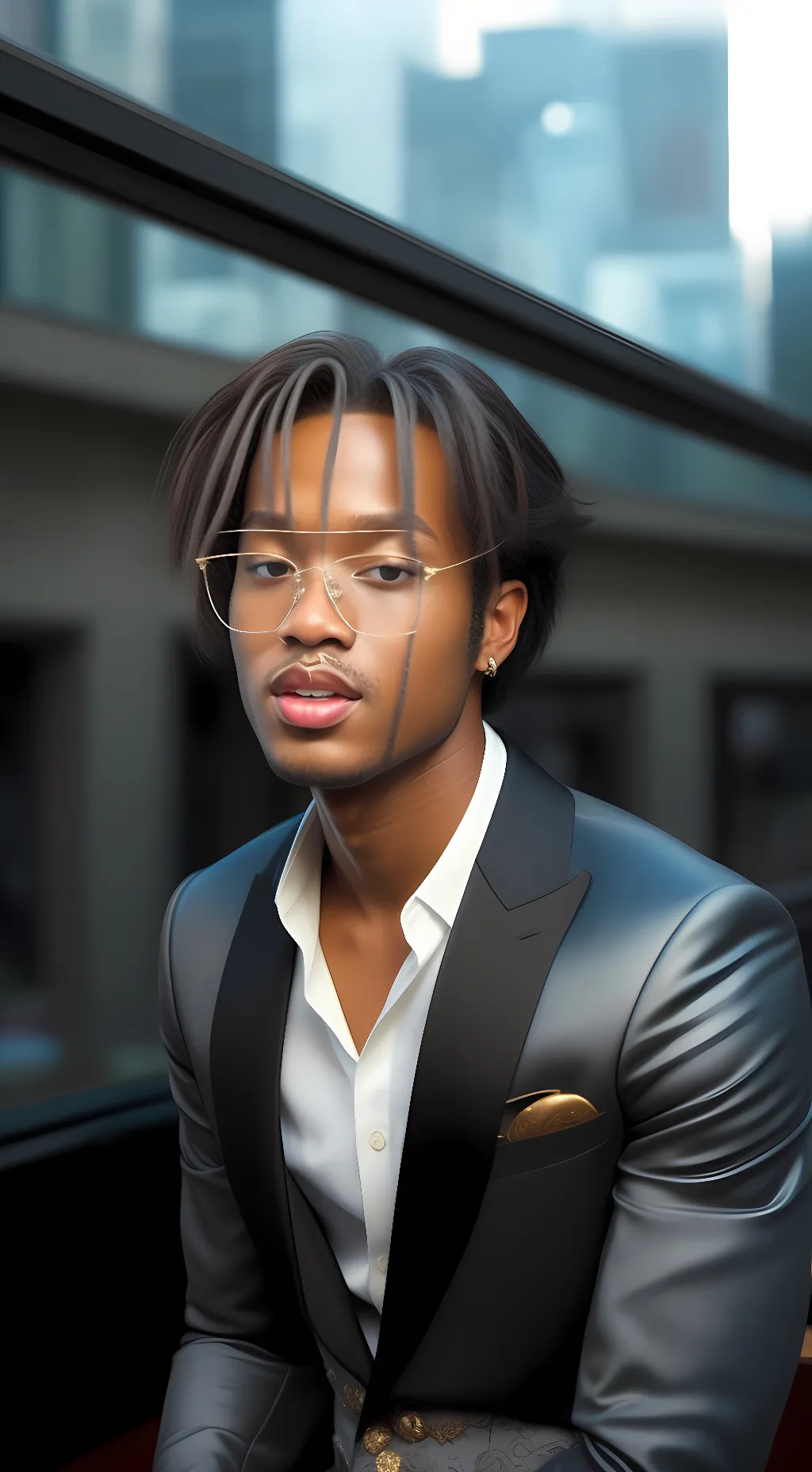 ai character: landon background