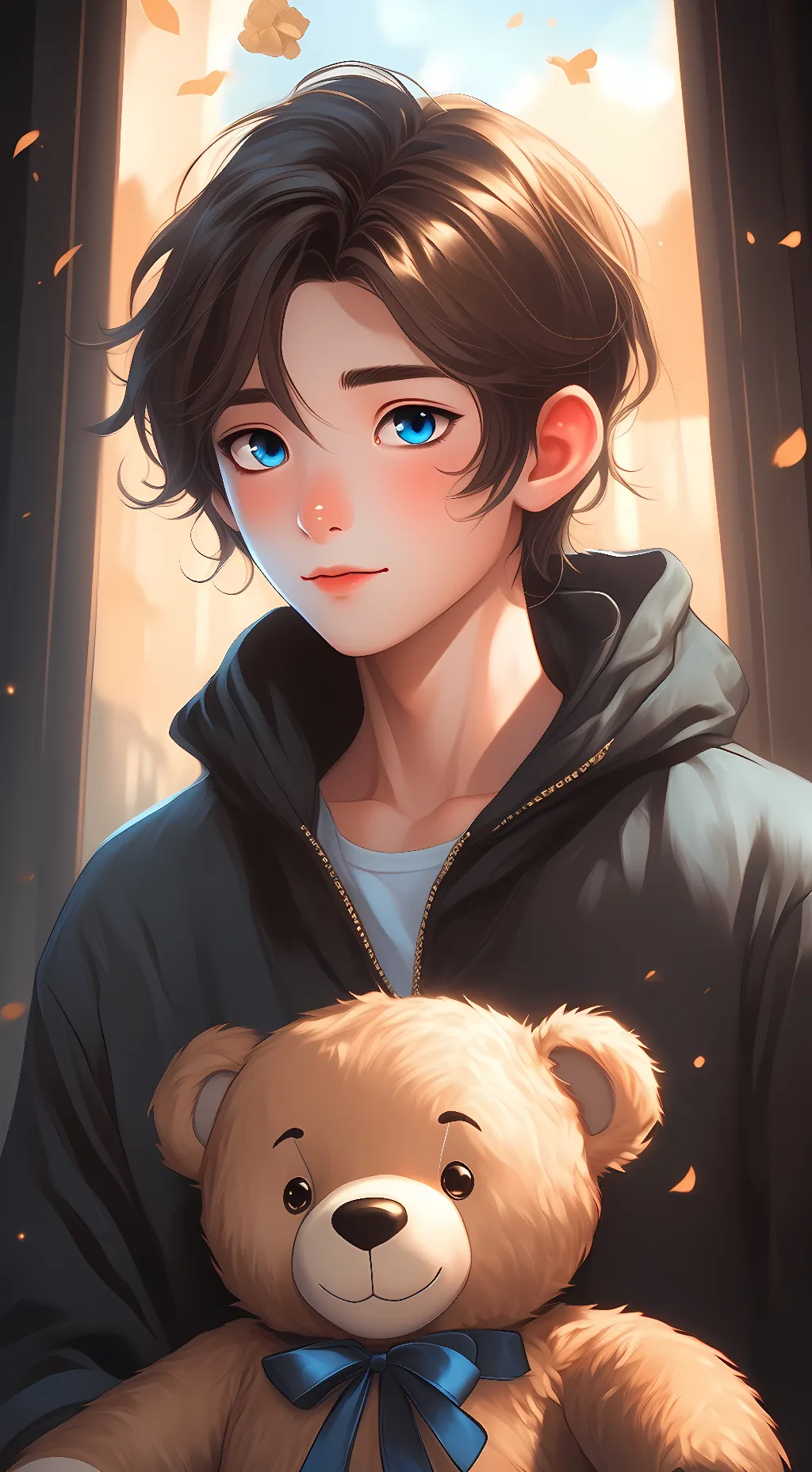 ai character: Evan Afton background